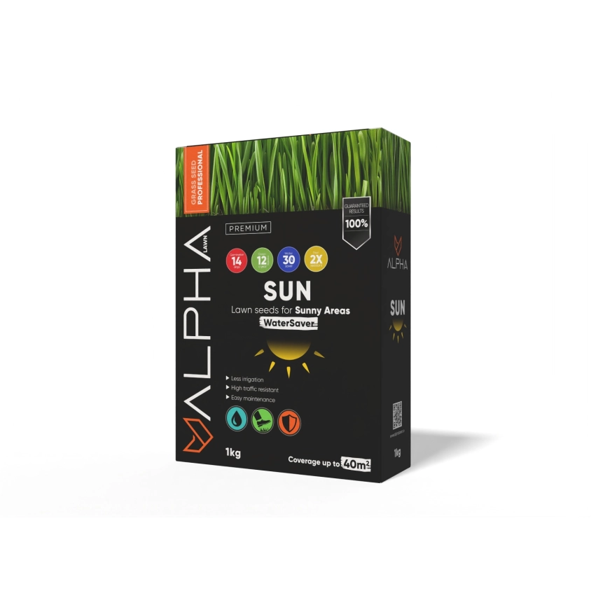 Seminte Gazon soare/seceta Alpha Sun 1kg