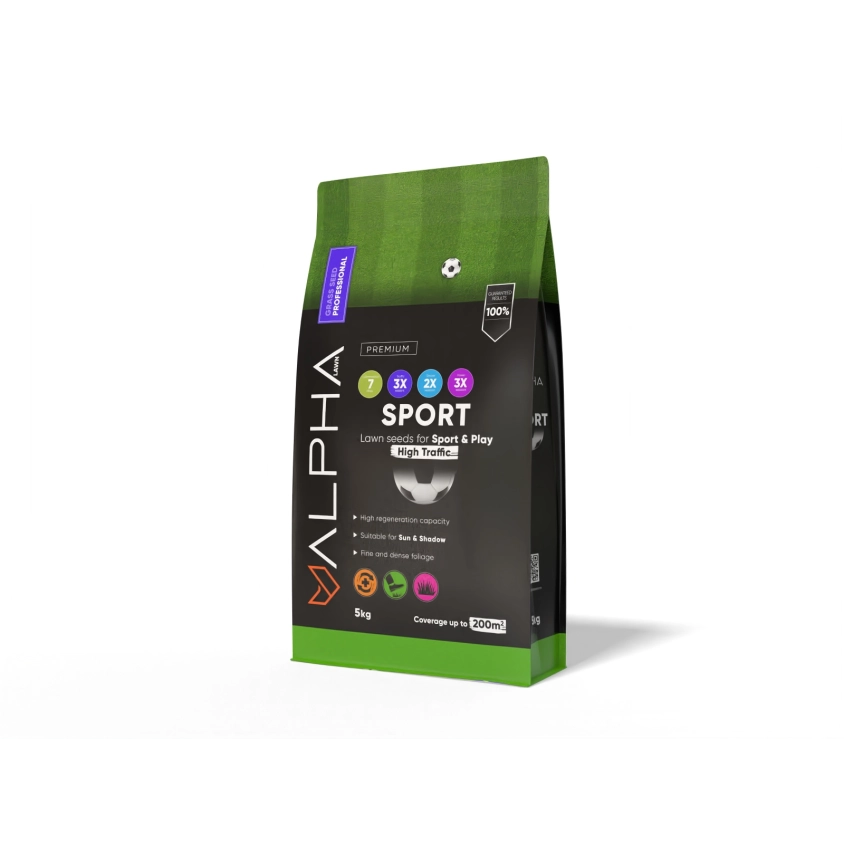 Seminte Gazon soare sau umbra Alpha Sport 5Kg