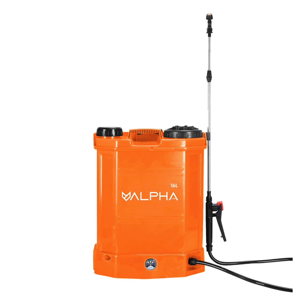 Pompa de stropit electrica Alpha, baterie 8Ah, pistol inox, 16l, jet ajustabil